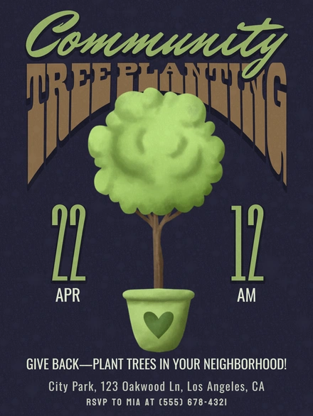 Community Event Announcement