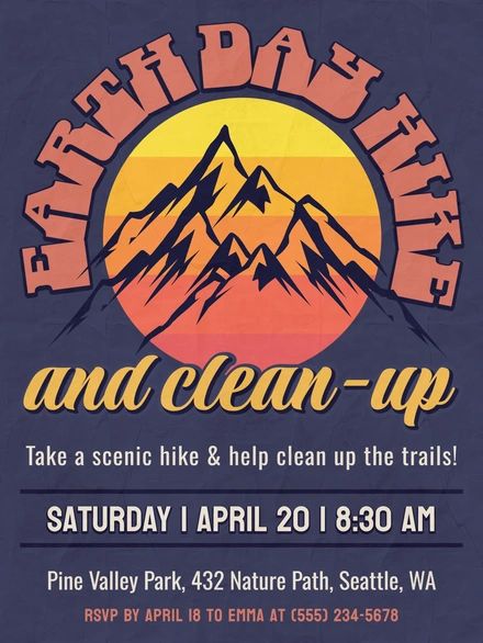 Environmental Event Poster