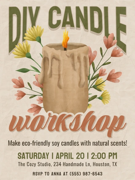 Candle Making Workshop