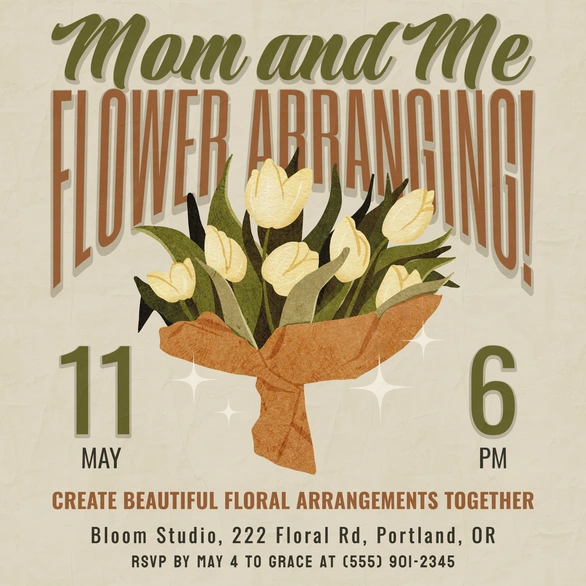 Flower Arranging Workshop