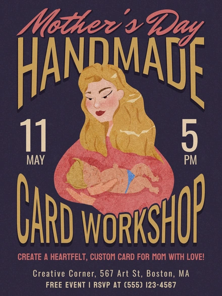 Mother's Day Card Workshop