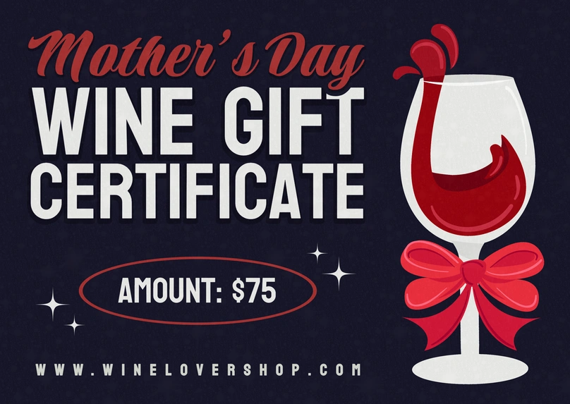 Gift Certificate Design for Mother's Day
