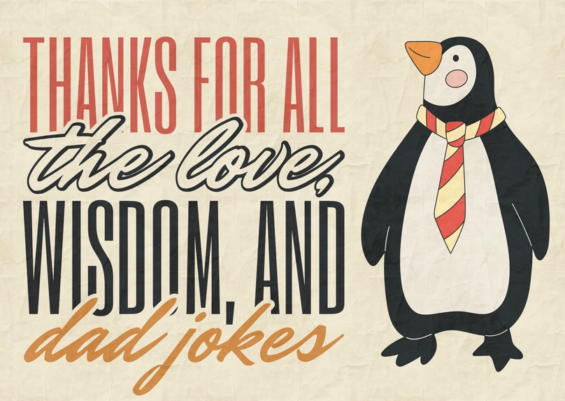 Penguin with a Tie