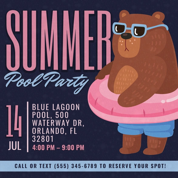 Summer Pool Party