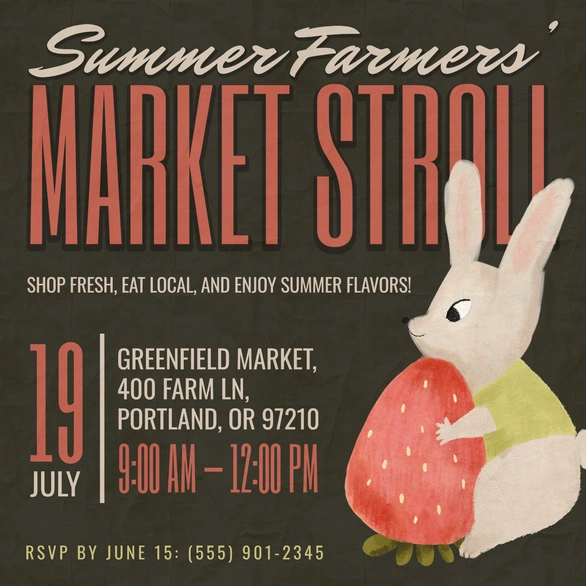 Farmers' Market Event