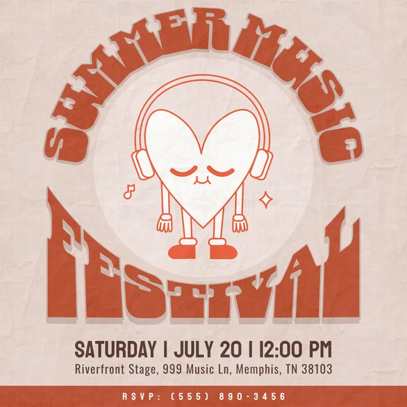 Music Festival Announcement