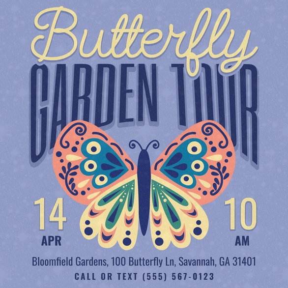 Garden Tour Invitation