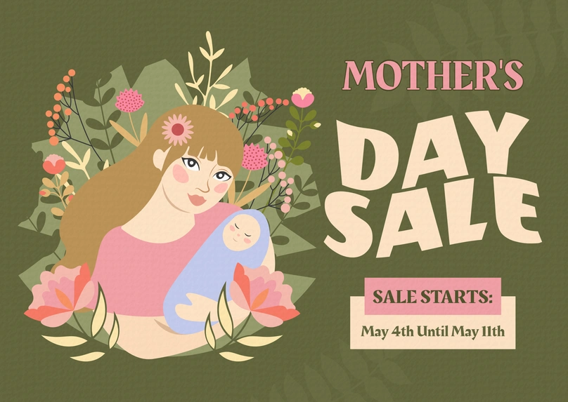 Mother's Day Sale Announcement