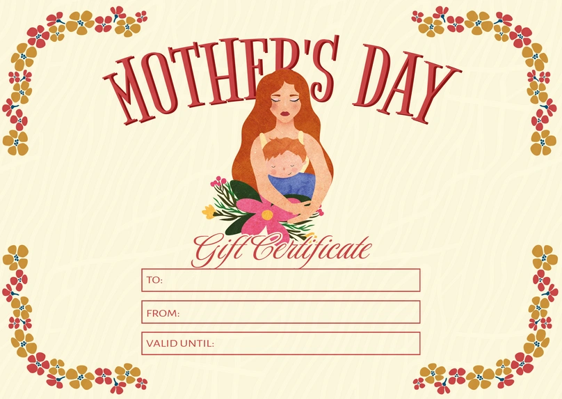 Gift Certificate Design
