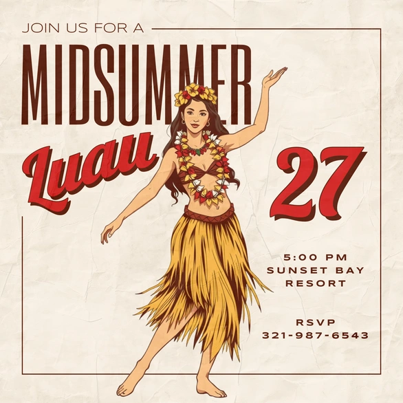 Luau Event