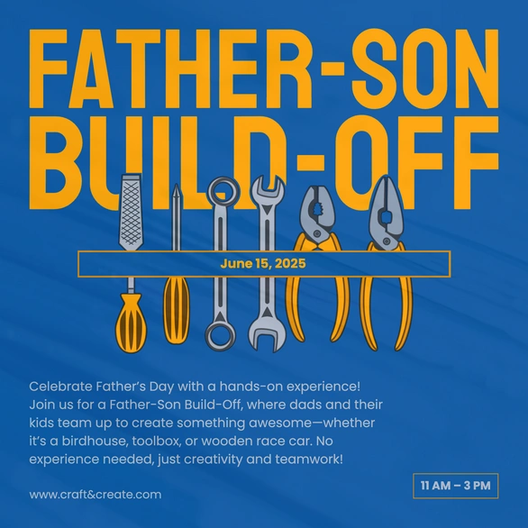 Father-Son Build-Off