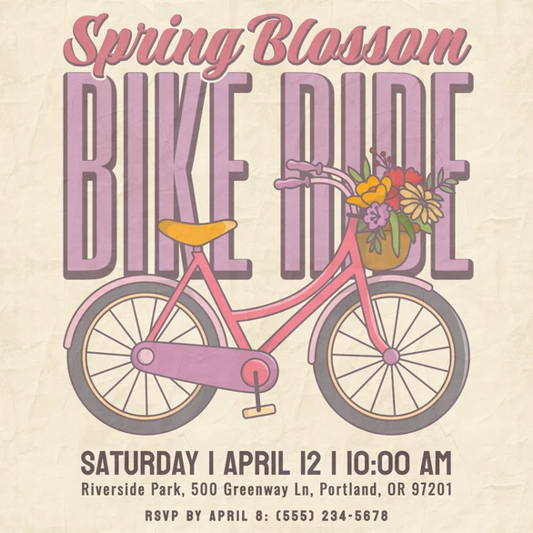 Spring Event Invitation