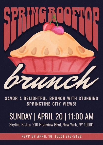 Spring Rooftop Brunch