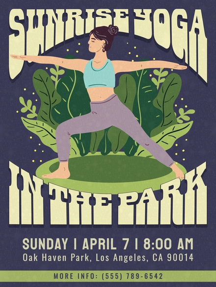Outdoor Yoga Event