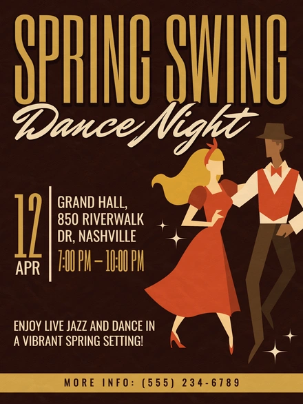 Dance Event Poster