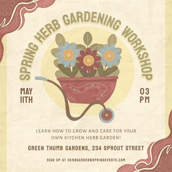 Gardening Workshop Announcement