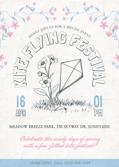 Kite Festival Invitation