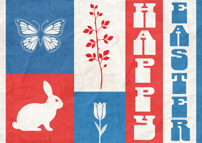 Easter celebration graphics