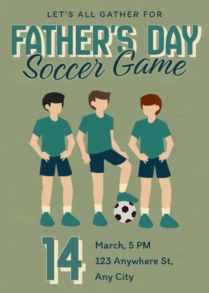 Father's Day Soccer Game