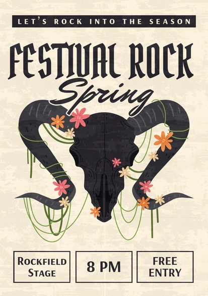 Rock Festival Announcement