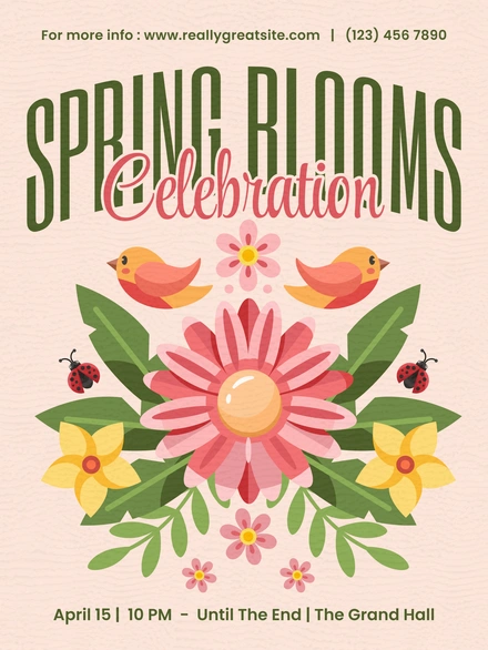 Spring Event Invitation