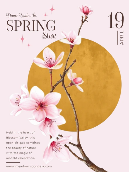 Spring Gala Invitation
