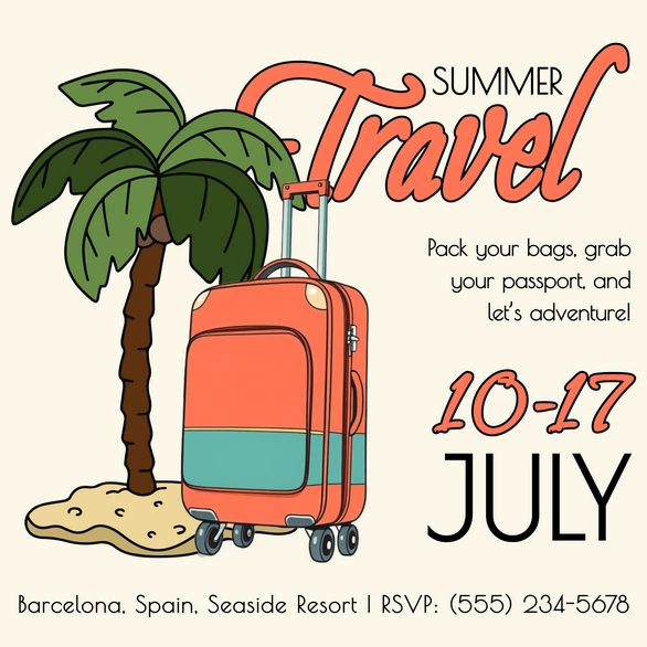 Travel invitation