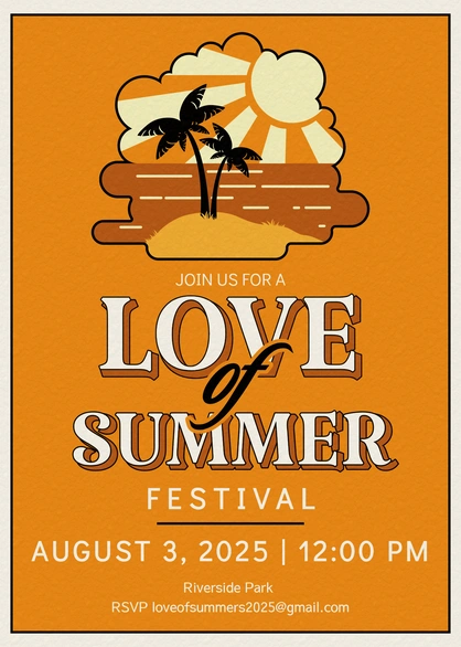 Love of Summer Festival Promotion