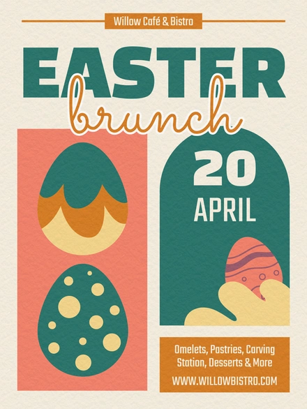 Easter Brunch Promotion