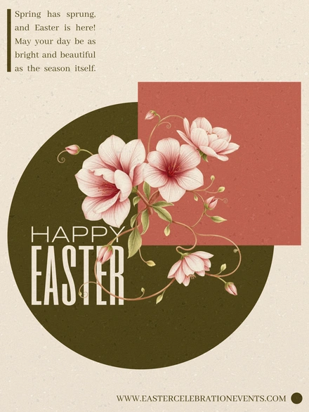 Easter Greeting Card