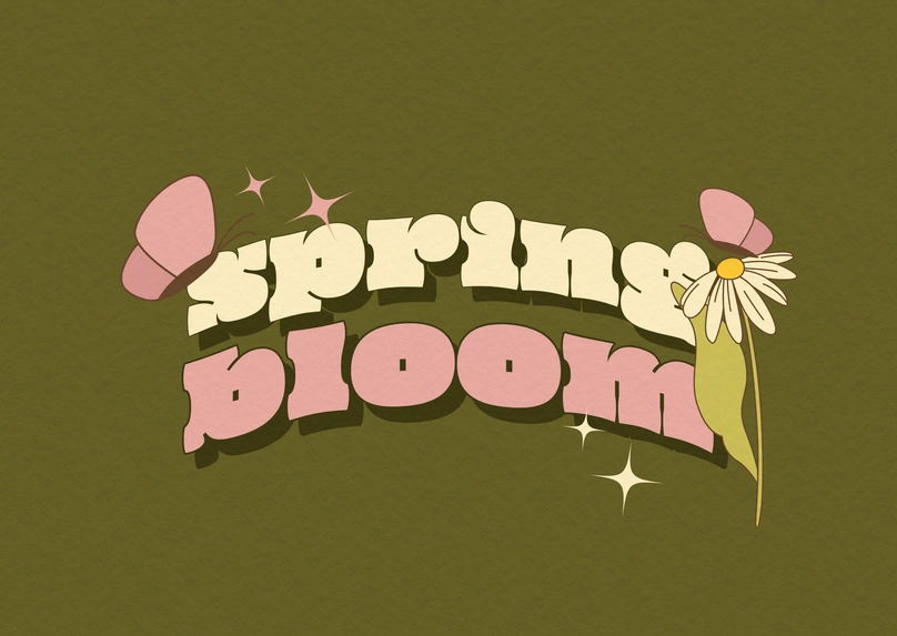 Spring Bloom Illustration