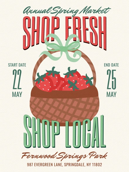 Spring Market Announcement