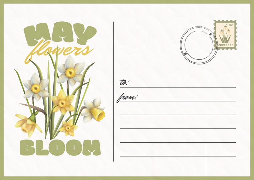 Spring Greeting Card