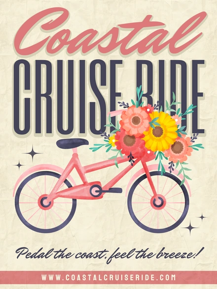Bicycle Ride Advertisement