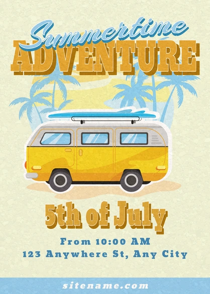 Summer Event Announcement