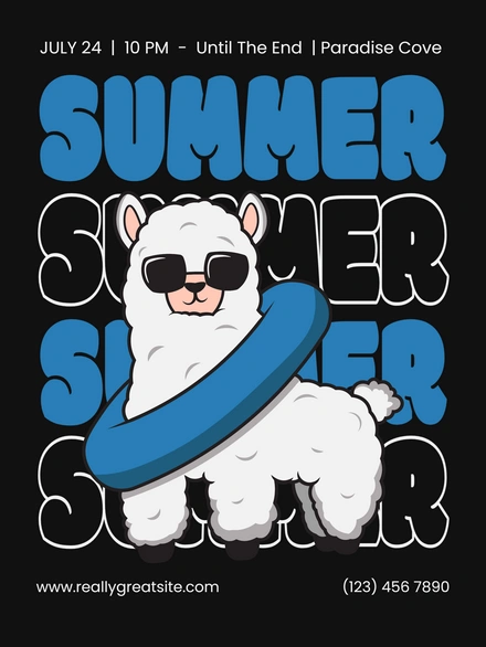 Summer Party Promotion