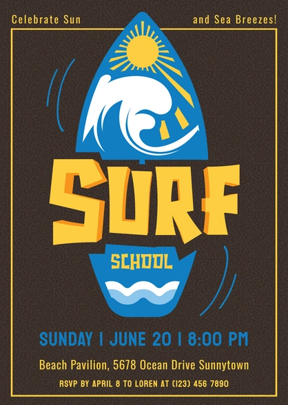 Surf School Announcement