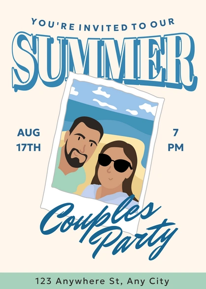 Couples Party Invitation