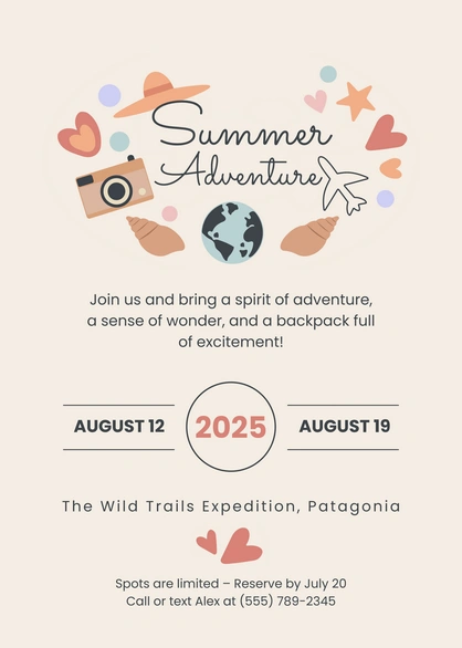 Adventure Event Promotion