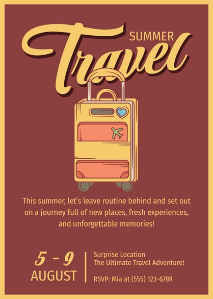 Travel Invitation