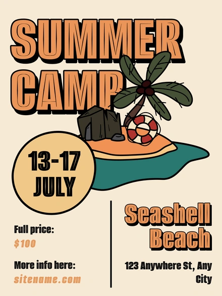 Promotion of Summer Camp Event