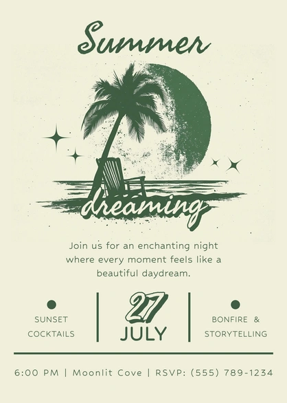 Summer Event Invitation