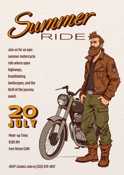 Motorcycle Ride Event