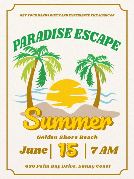 Summer Beach Event
