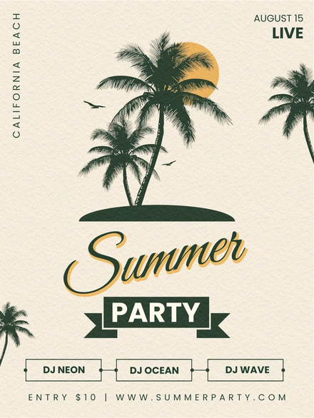 Summer Party Event