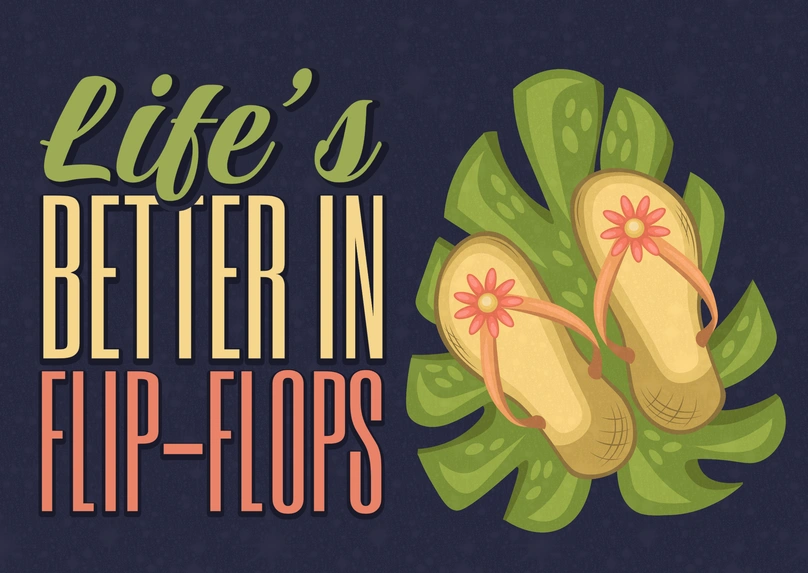 Flip-flops and leisure