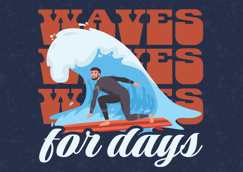A person surfing on a wave