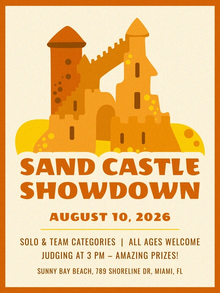 Sand Castle Competition