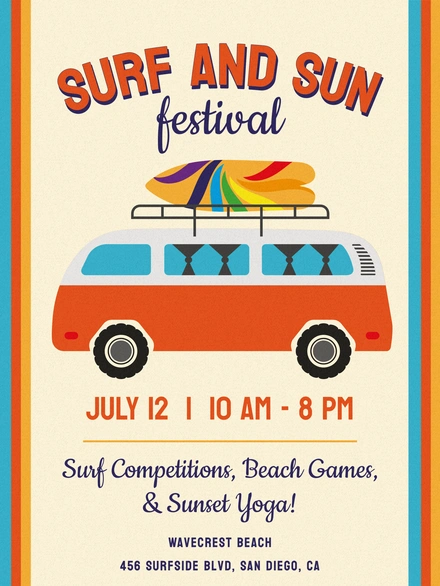 Surf and Sun Festival details