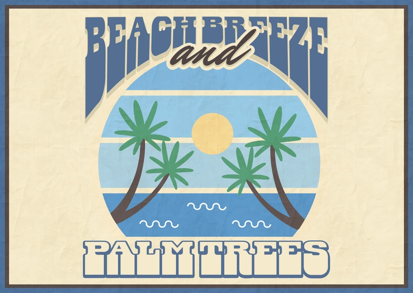 Tropical Beach Scene
